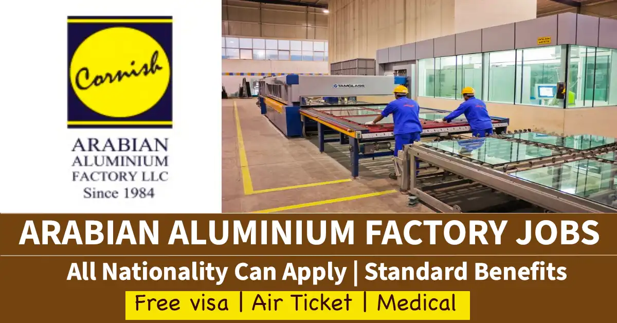 Join the Team: Careers at Cornish Arabian Aluminium Factory 2024