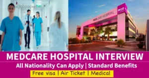 Medcare Hospitals Dubai Jobs 2024- Urgent Requirements